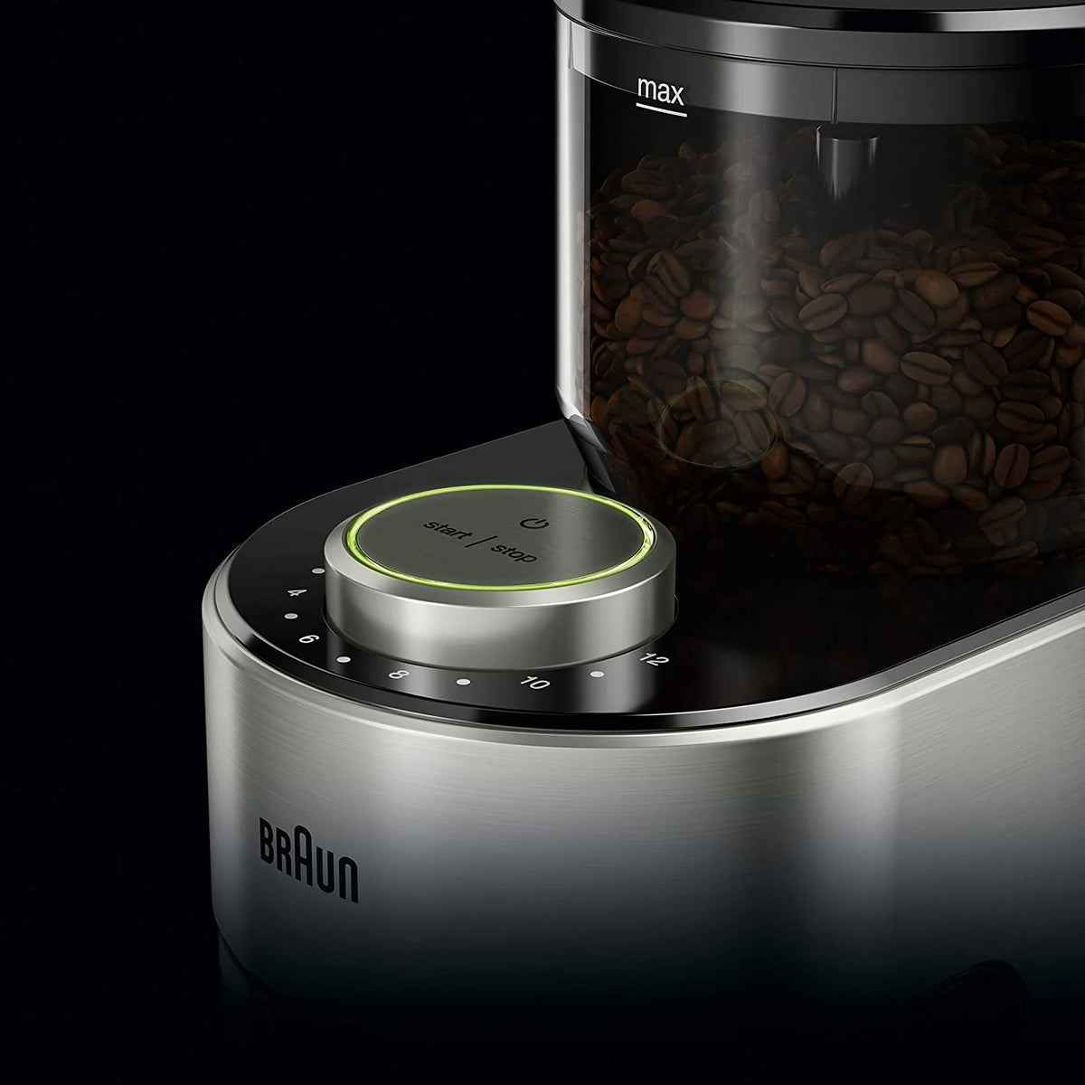 Coffee Grinder 12-cup removable container O346