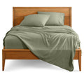 Split King 5 Piece Microfiber Bed Sheet Set with Deep Pockets O73143