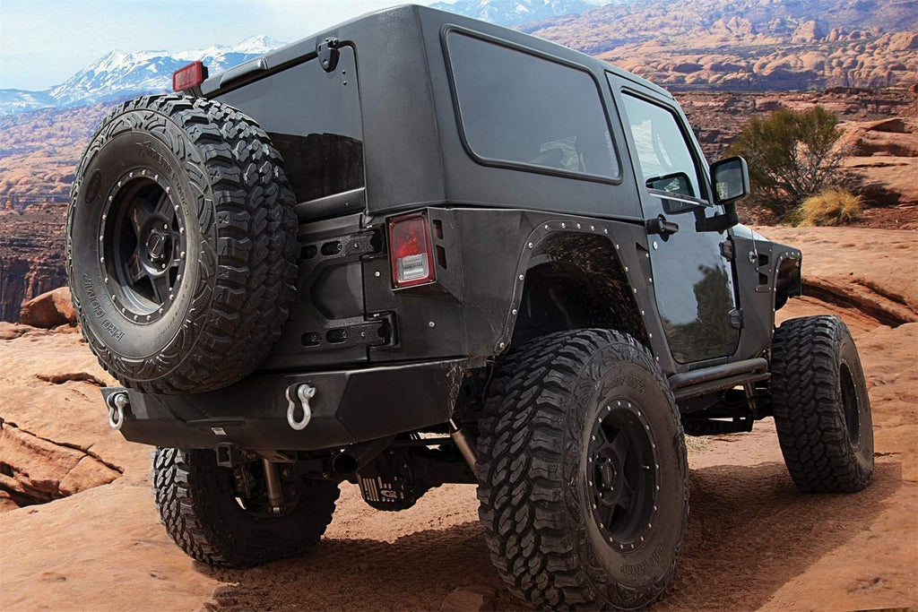 Black Oversize Tire Carrier C443115