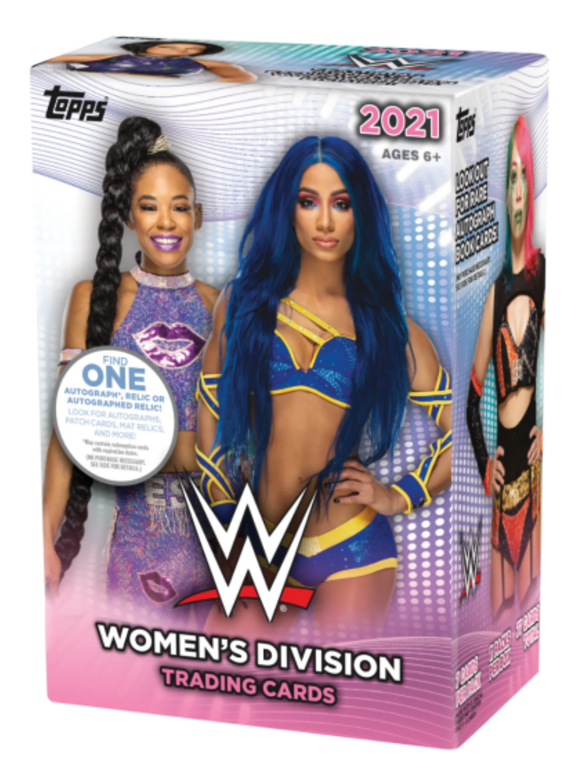 WWE Wrestling Women's Division Trading Cards Blaster Box J75977