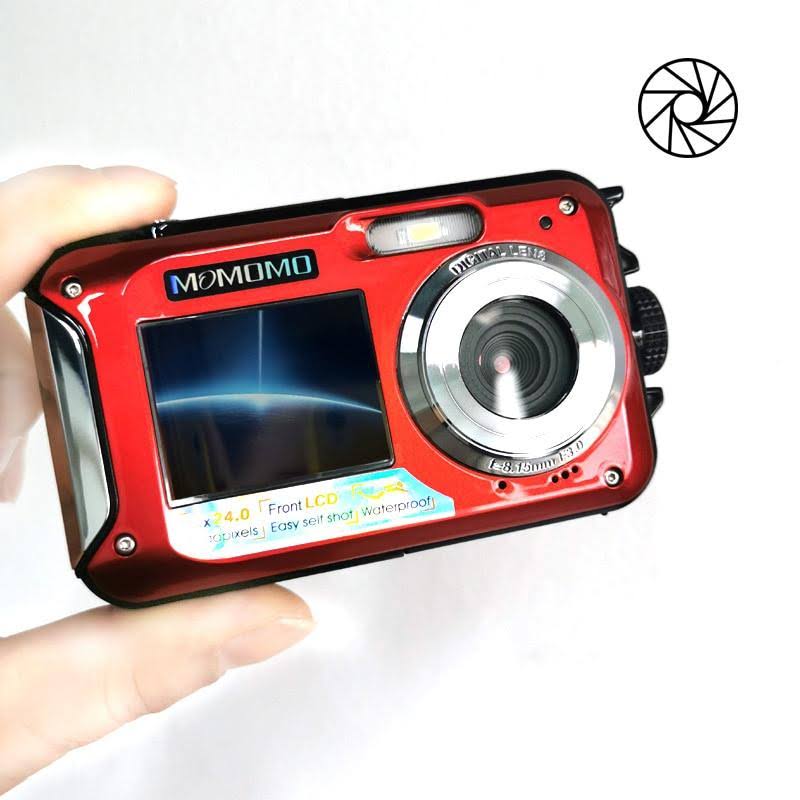 16x Zoom Waterproof Digital Camera with Dual-screens N30477