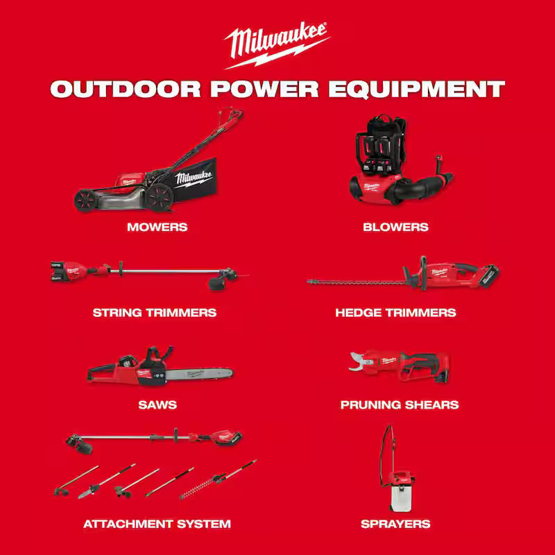 120 MPH 450 CFM 18-Volt Cordless Handheld Blower Kit with Hedge Trimmer A832008