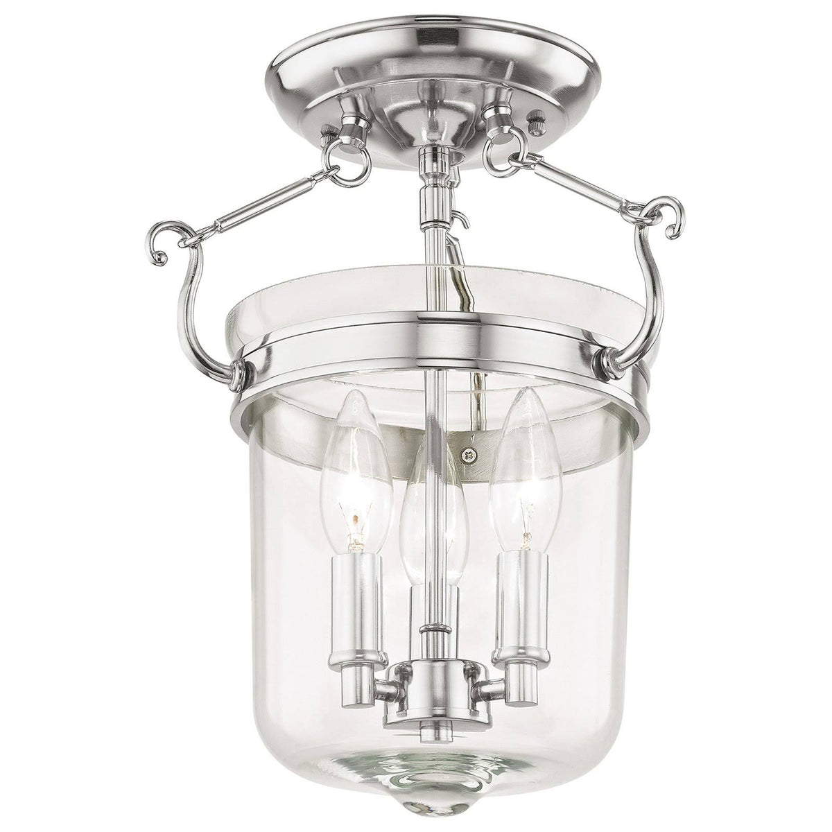 Bronze 3 Light Ceiling Mount D7151
