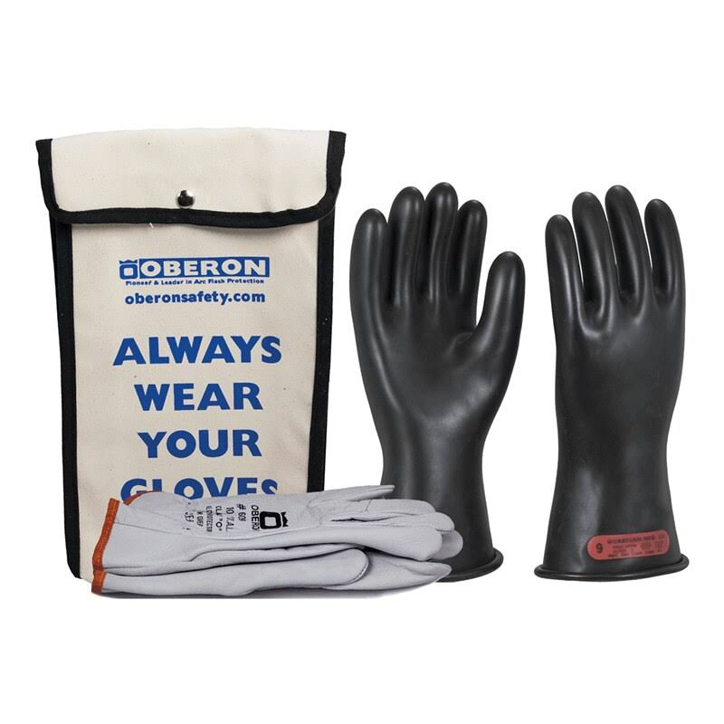 Class 0 Rubber Electrical Glove Kits B636