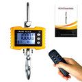 Digital Crane Scale with Remote Control 1000LB Yellow W6565