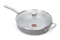 Grey 5qt Non-Stick Ceramic Jumbo Cooker H1265
