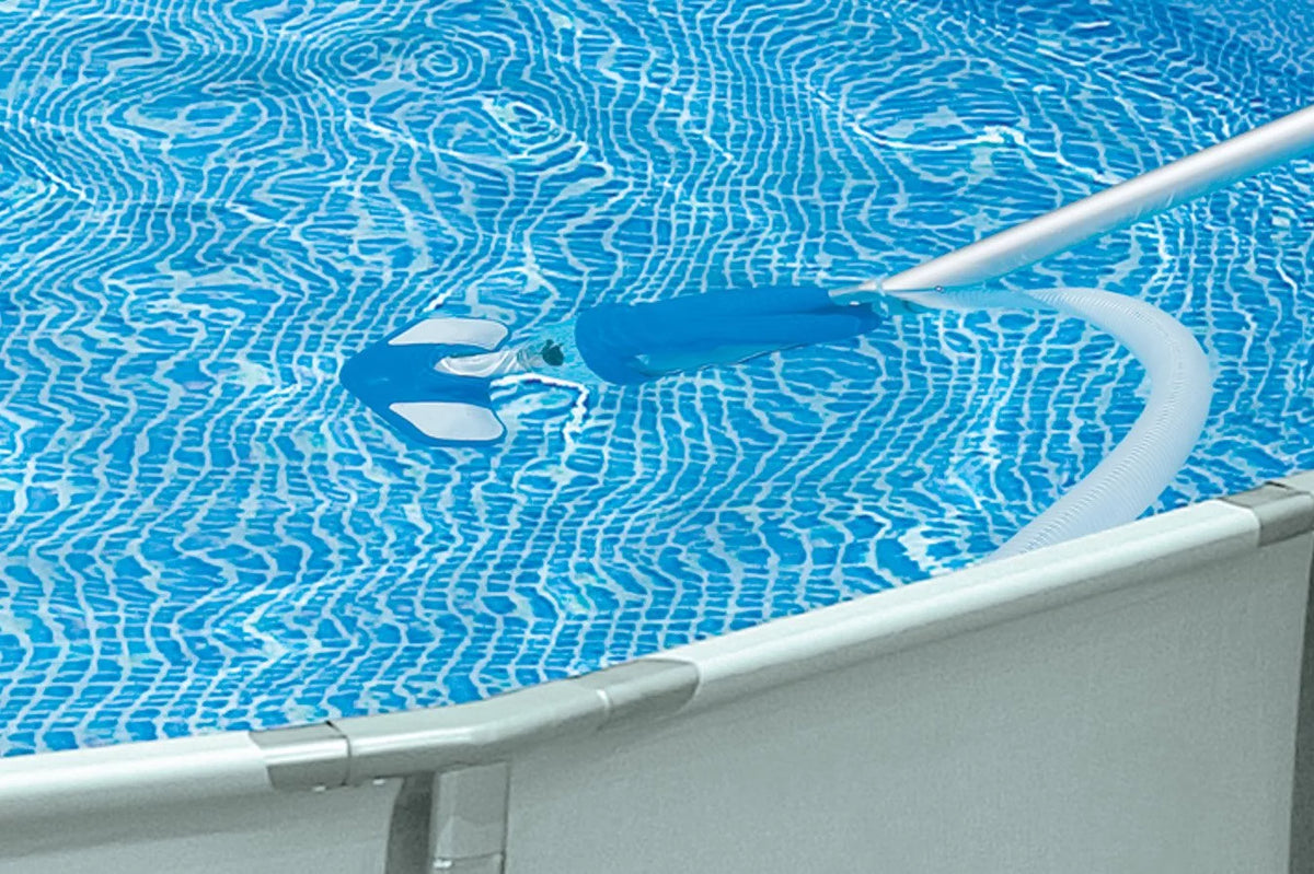 32' x 16' x 52 Rectangular Above Ground Pool Set with Filter Pump T7114