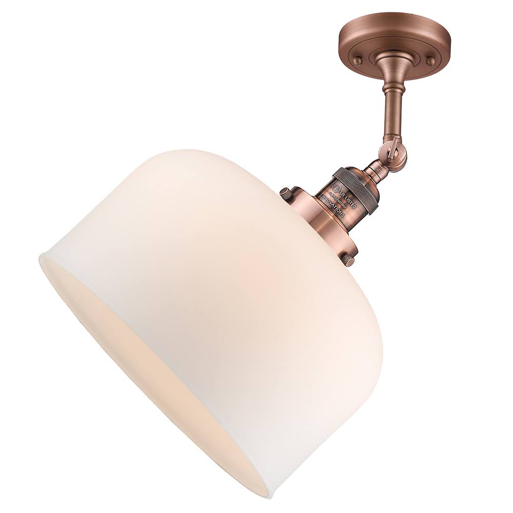 Polished Chrome 1 Light Semi-Flush Mount Q61887