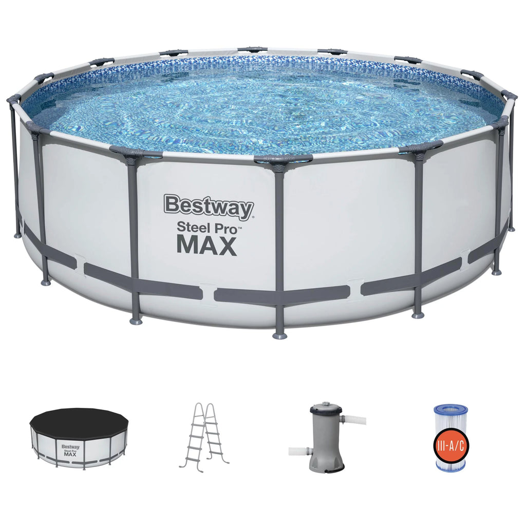 Round Above Ground Swimming Pool Set B80795