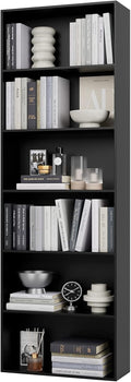6 Tier Wood-Look Bookshelf R5267