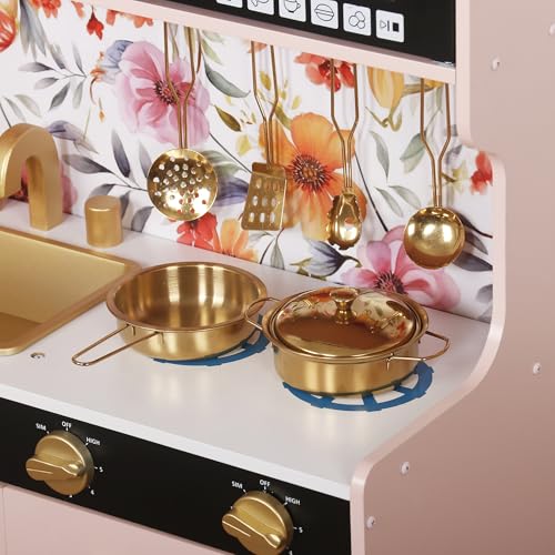 Wooden Play Kitchen Toy Set with Light G10875