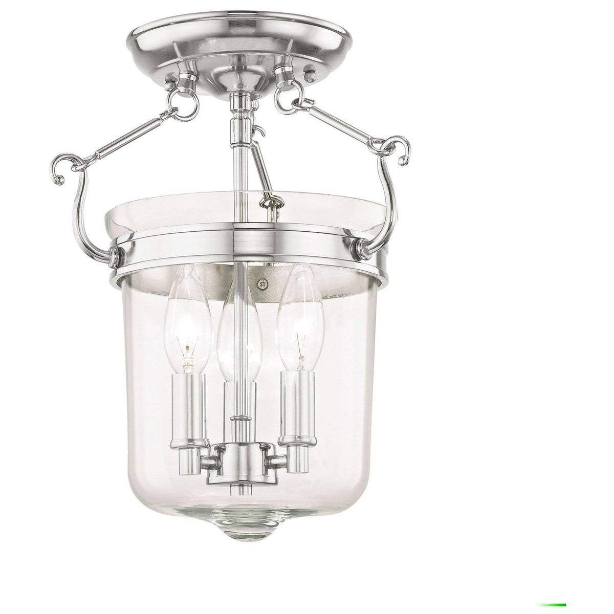 Bronze 3 Light Ceiling Mount D7151