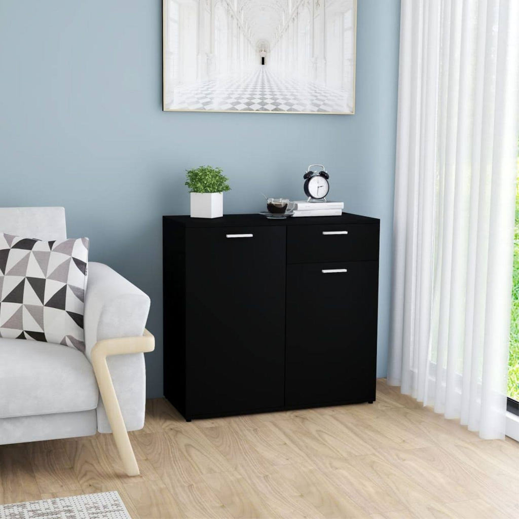 Sideboard Black Chipboard B865821