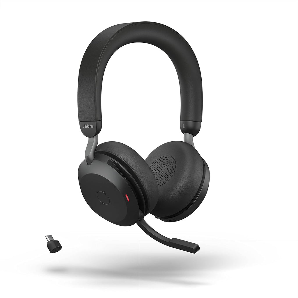 Jabra Evolve2 75 Wireless Headset with Active Noise Cancelling - Black X4221