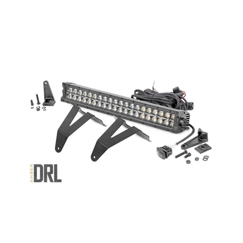 Black Series Amber DRL LED Hidden Bumper Kit Q299