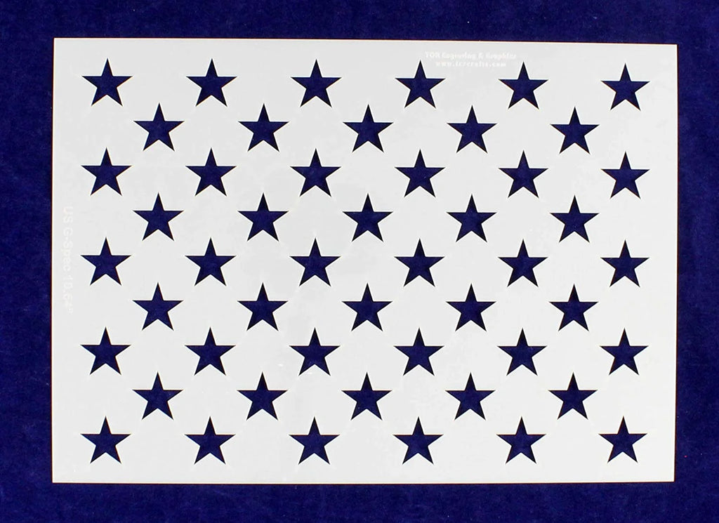 14 Mil-G-Spec Star Field Stencil R262