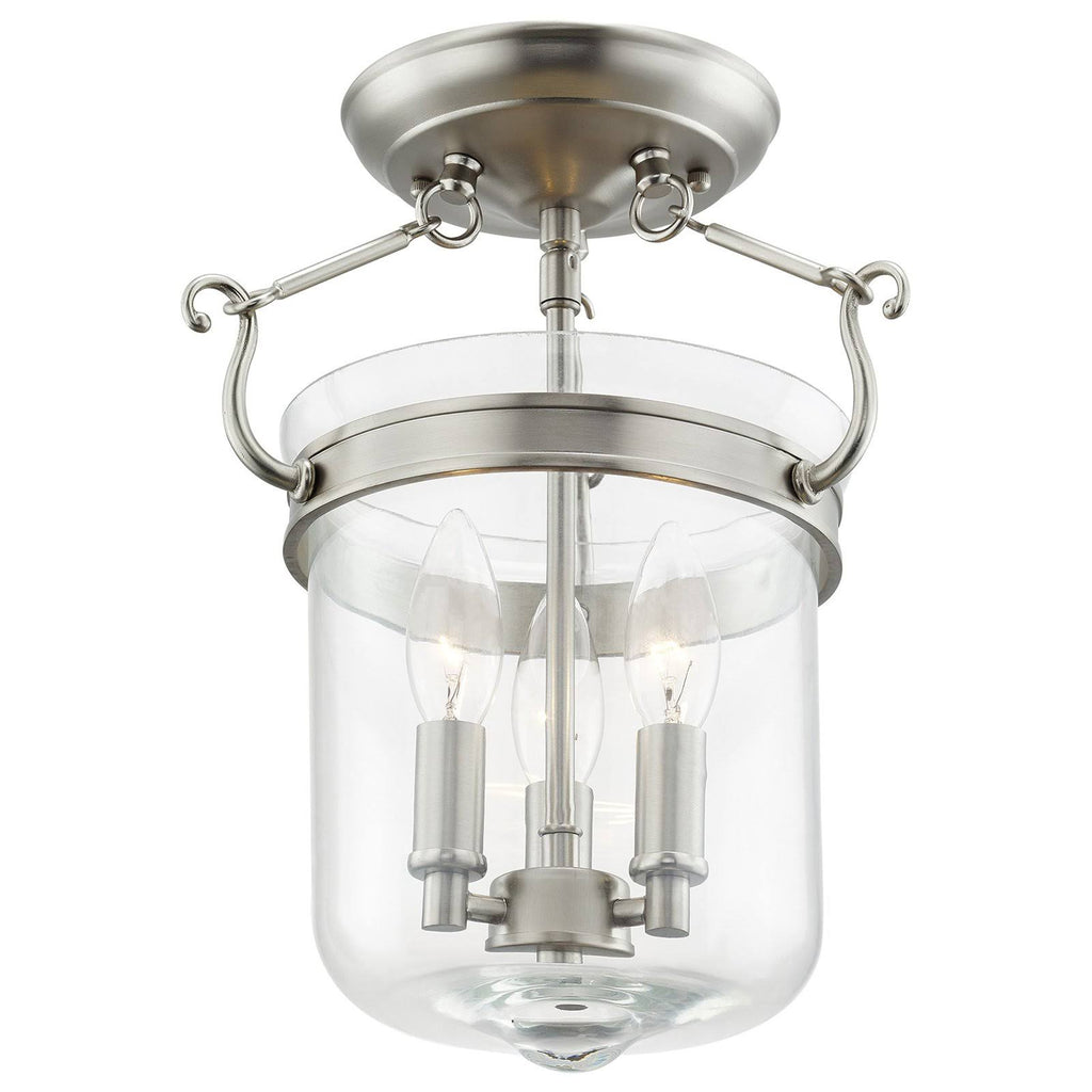 Bronze 3 Light Ceiling Mount D7151