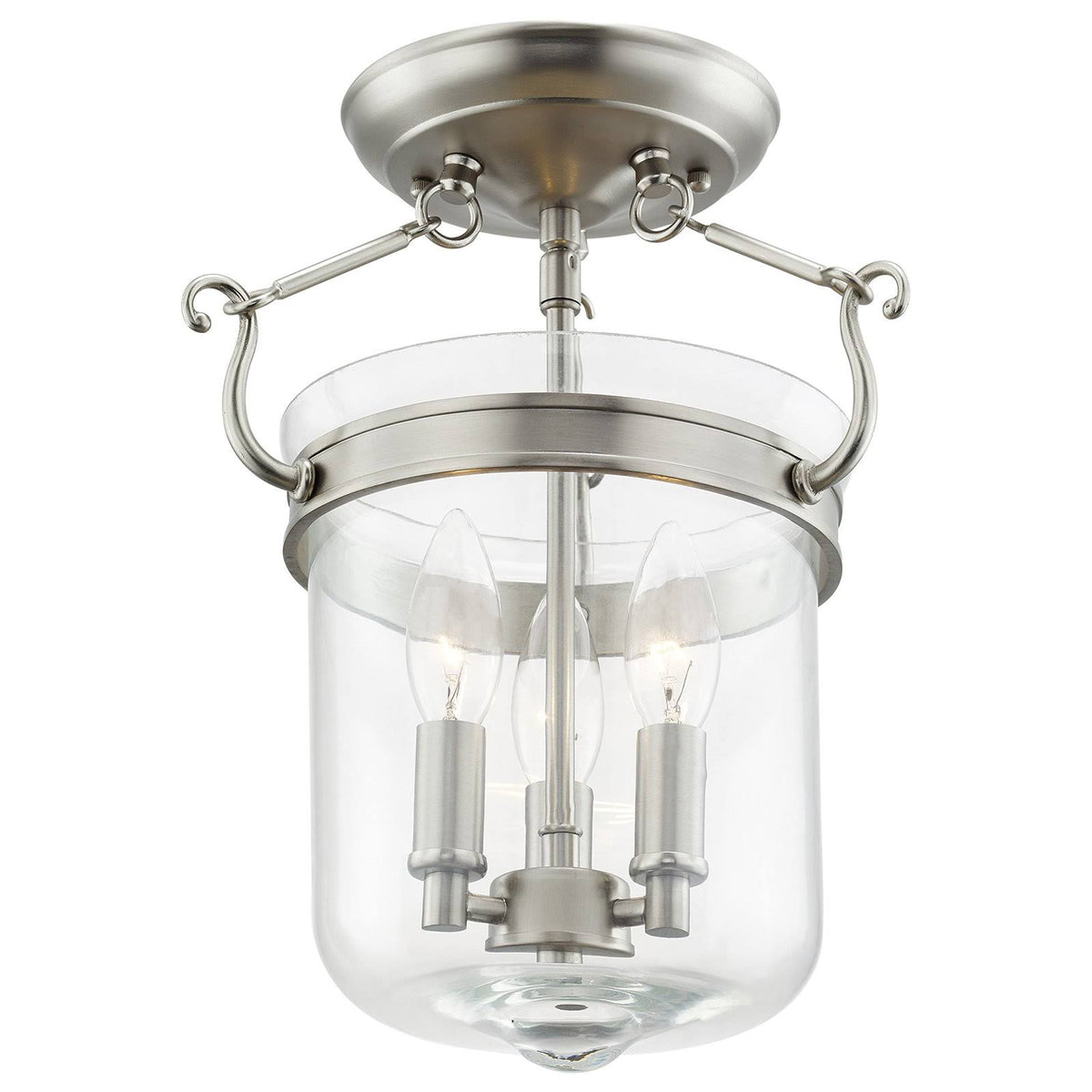 Bronze 3 Light Ceiling Mount D7151