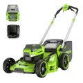 60V 21 Self Propelled Lawn Mower with 8.0 Ah Battery & Rapid Charger E9709